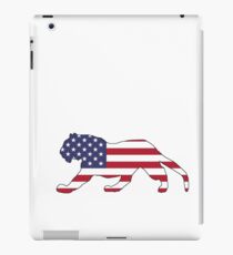 American Flag – Tiger iPad Case/Skin