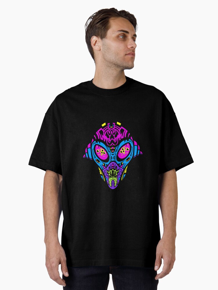 Thumbnail 2 of 7, Oversized T-Shirt, Stranger Still - The Pretty Colors designed and sold by sadmachine.