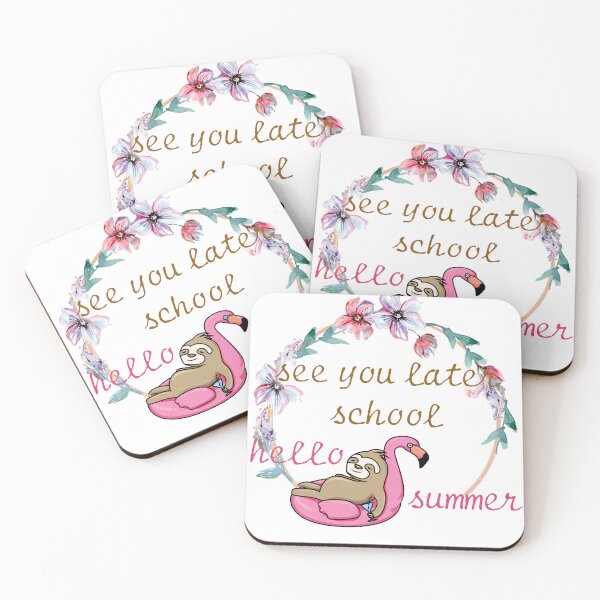 Item preview, Copy of see you later school hello summer designed and sold by LilaDiams.