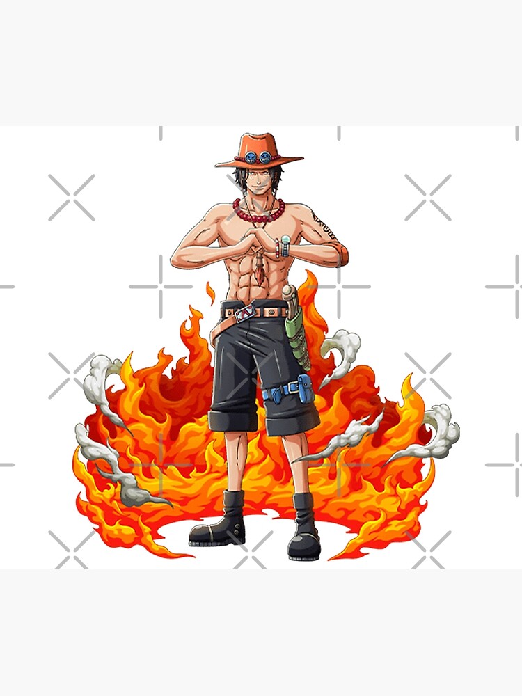 Plaid One Piece Portgas D. Ace