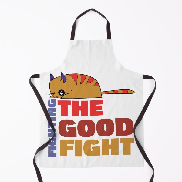 Item preview, Fighting the Good Fight Cat designed and sold by Dreams of Dubai.