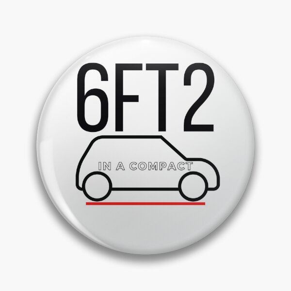 Item preview, 6 Foot 2 In A Compact (Red) designed and sold by MixedBags.