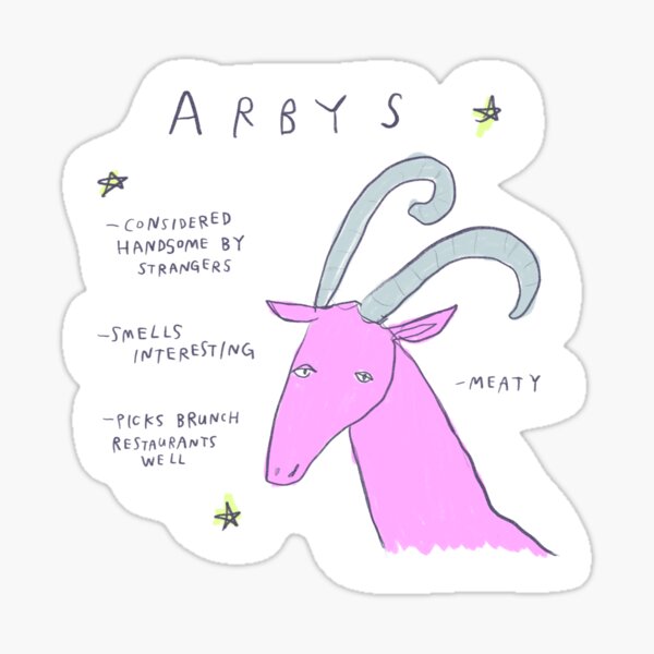 Artikel-Vorschau von Arbys der Widder - Horror Scoops Astrologie, designt und verkauft von HorrorScoops.