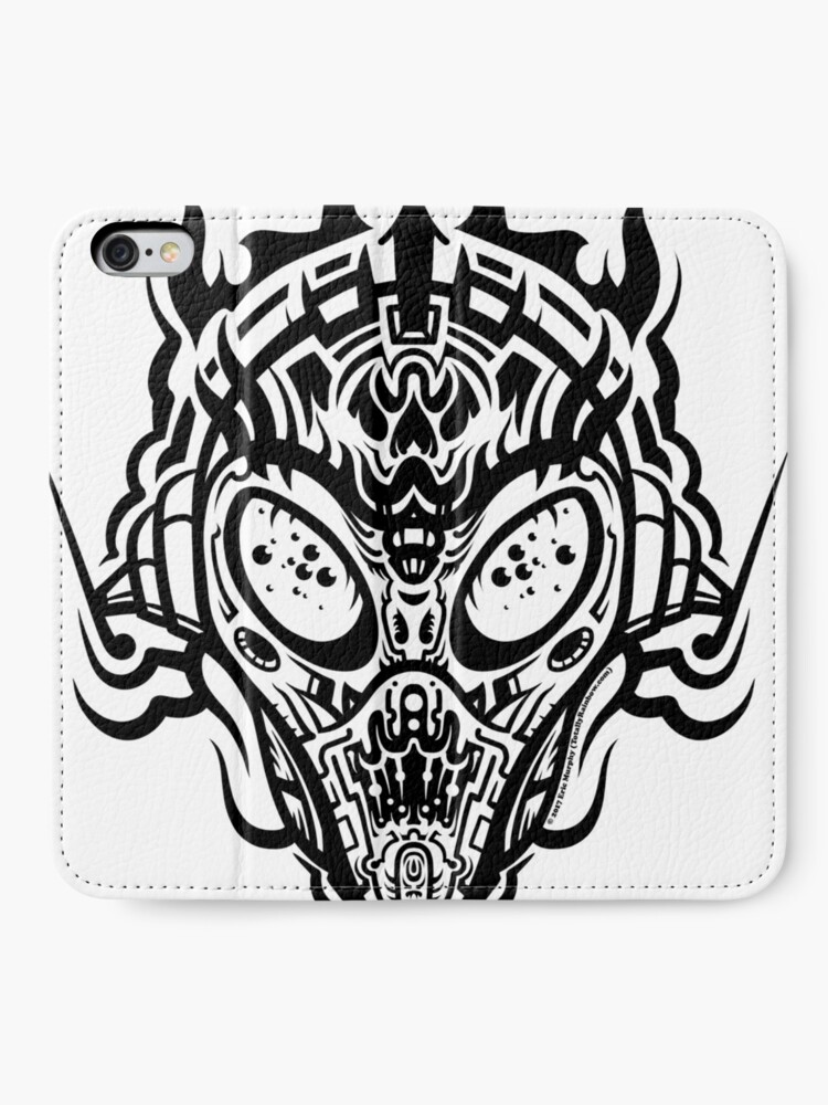 Alternate view of Stranger Still iPhone Wallet