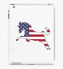 American Flag – Horse iPad Case/Skin