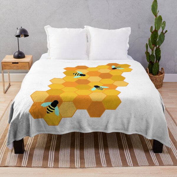 Item preview, Bees and Honeycomb designed and sold by Arianna Khalil.