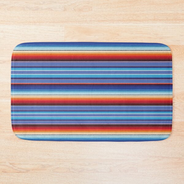 Item preview, Royal Blue Saltillo Serape modern mexican blanket fiesta colors design designed and sold by T-Mex.