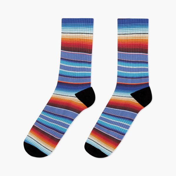 Item preview, Royal Blue Saltillo Serape modern mexican blanket fiesta colors design designed and sold by T-Mex.