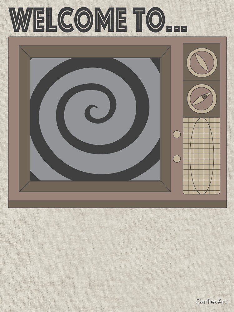 Thumbnail 7 of 7, Classic T-Shirt, The Twilight Zone TV Design designed and sold by QarliesArt.