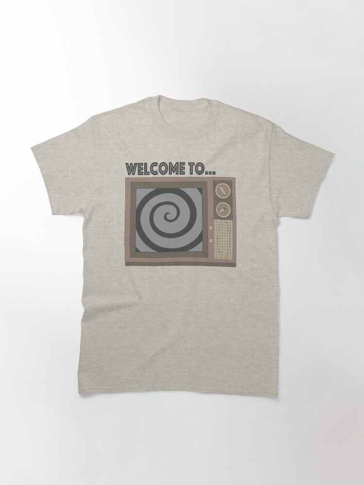 Thumbnail 3 of 7, Classic T-Shirt, The Twilight Zone TV Design designed and sold by QarliesArt.