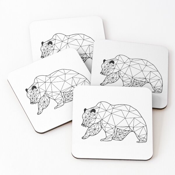 Item preview, Geometric Bear designed and sold by SheHunts99.