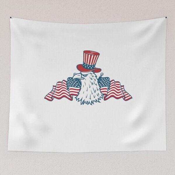 Item preview, 4th july independence day, eagle america flag  designed and sold by yssnyd.