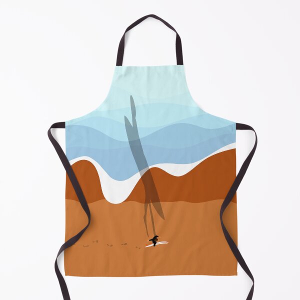 Item preview, Gone Surfing | Ocean Waves Illustration  designed and sold by The-Drone-Man.