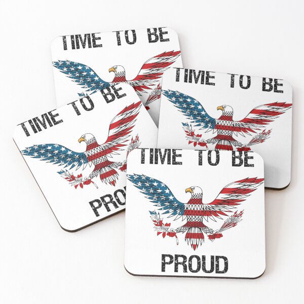 Item preview, Time to be Proud 14th July USA Eagle designed and sold by Gomqes.