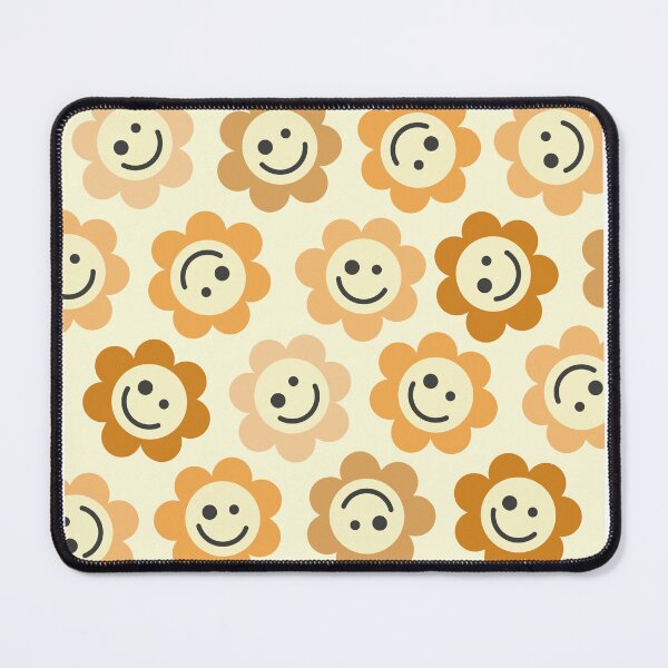Item preview, Orange Flower Happy Faces designed and sold by gray-cat.