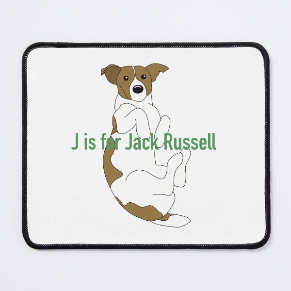 Item preview, J is for Jack Russell designed and sold by HayleyHalo.