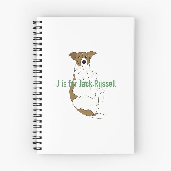 Item preview, J is for Jack Russell designed and sold by HayleyHalo.