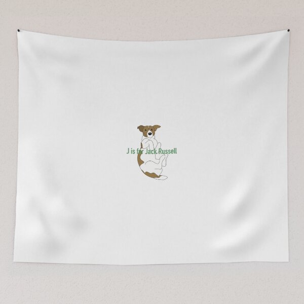 Item preview, J is for Jack Russell designed and sold by HayleyHalo.