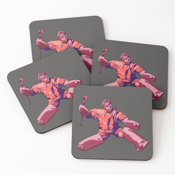 Item preview, Goalie: Orange & Burgundy designed and sold by Zia Frazier.