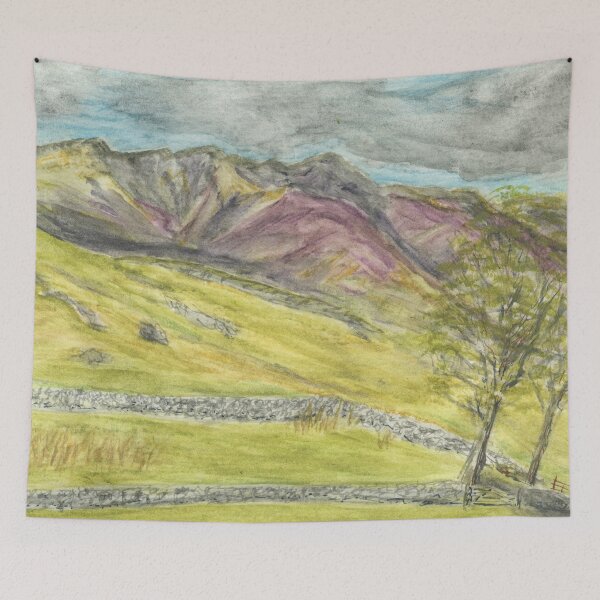 Item preview, Low Rigg and Blencathra from Base of High Rigg designed and sold by LymphomaLass.