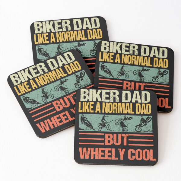 Item preview, biker dad like a normal dad but wheely cool designed and sold by SheIsAQueen.
