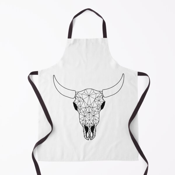 Item preview, Geometric Bison skull designed and sold by SheHunts99.
