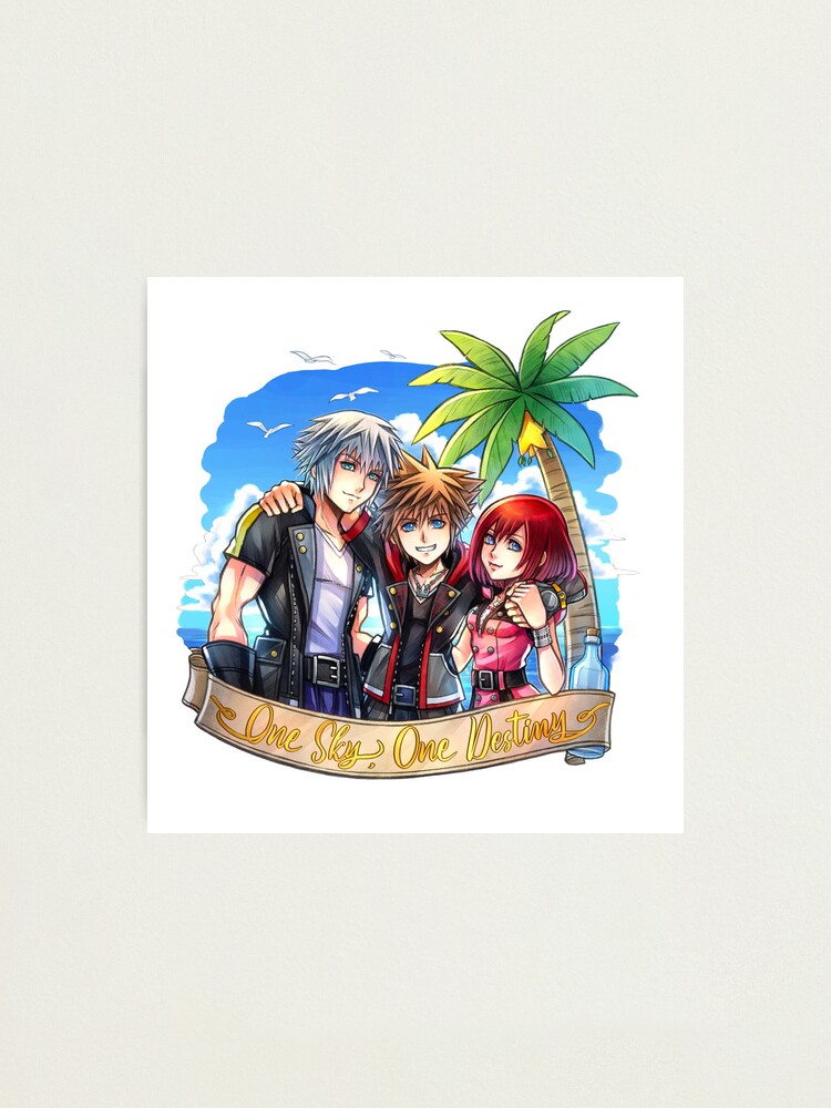 Sora and Kairi Kingdom Hearts 2 Hardcover Journal by Lali-Holley