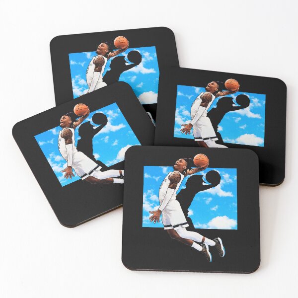 Item preview, Morant Dunking Basketball Player Sky Art  designed and sold by InGame Basketball.