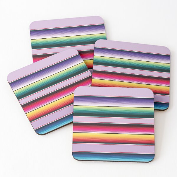 Item preview, Lilac sarape Saltillo modern style mexican blanket  designed and sold by T-Mex.