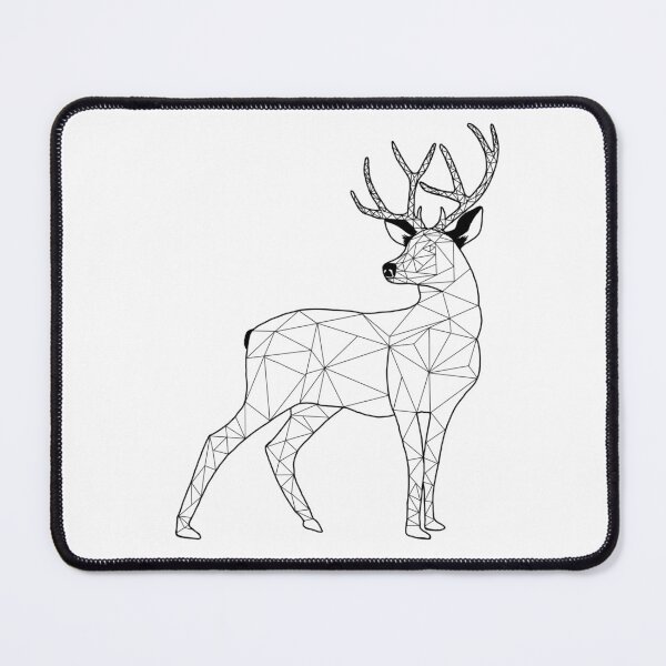 Item preview, Geometric Mule Deer designed and sold by SheHunts99.