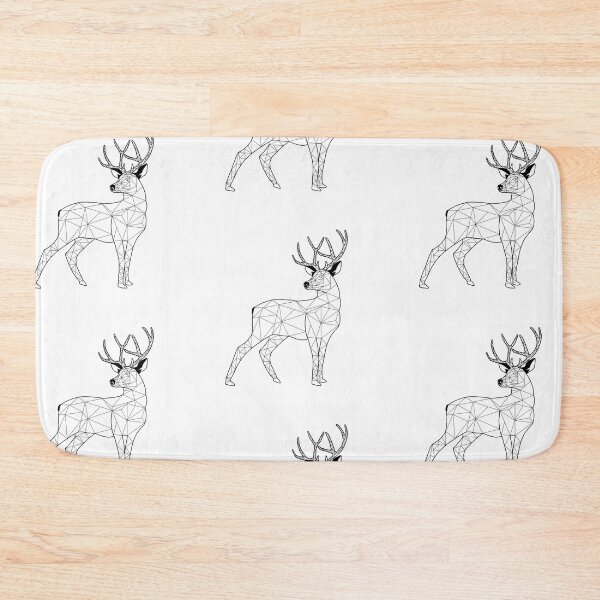 Item preview, Geometric Mule Deer designed and sold by SheHunts99.