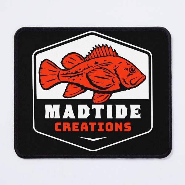 Item preview, Vermillion Rockfish Badge designed and sold by madtide.