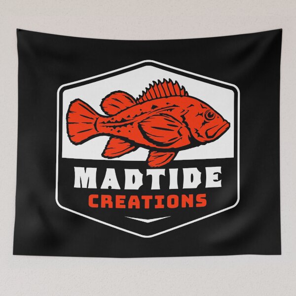 Item preview, Vermillion Rockfish Badge designed and sold by madtide.