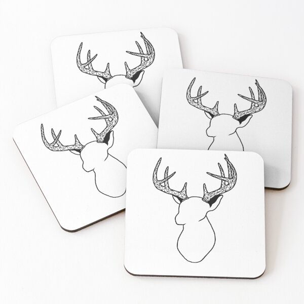 Item preview, Geometric Deer designed and sold by SheHunts99.