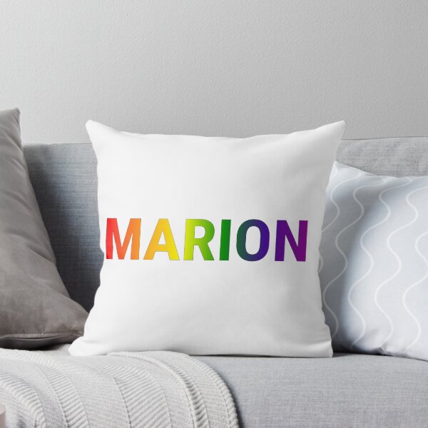 Aperçu de l'œuvre Marion Rainbow Pride Name créée et vendue par PrideNames.