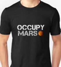 Elon Moschus besetzen Mars Slim Fit T-Shirt