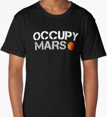 elon musk occupy mars Long T-Shirt