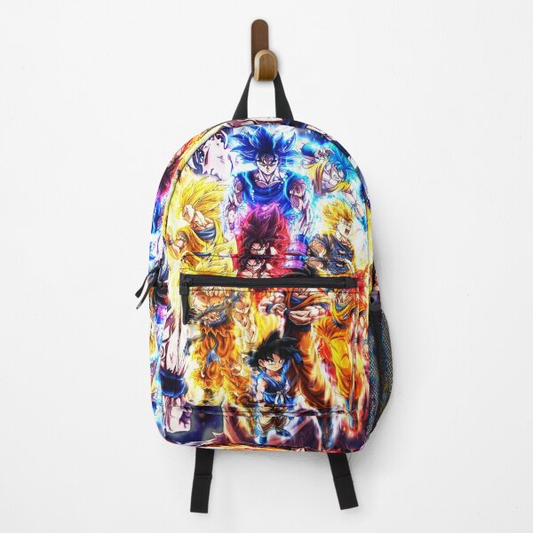 Dragon Ball Z Black Backpacks for Men