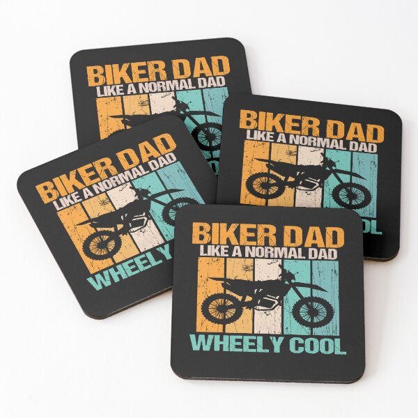 Item preview, Copy of biker dad like a normal dad but wheely cool designed and sold by SheIsAQueen.