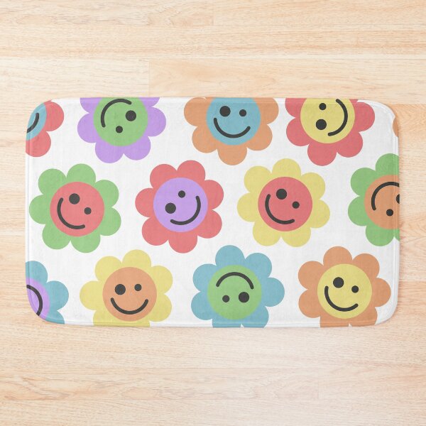 Item preview, Rainbower Rainbow Flower Happy Faces designed and sold by gray-cat.