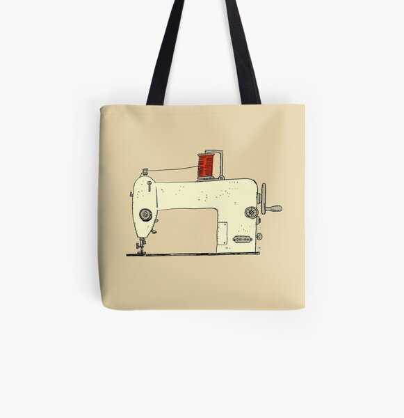 Sewing machine All Over Print Tote Bag