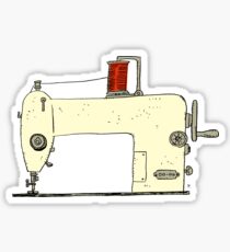 Sewing machine Sticker
