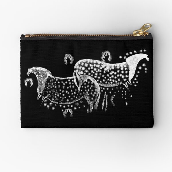 Dappled Horses of Pech Merle Zipper Pouch