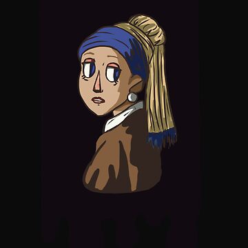 Artwork thumbnail, Girl With The Pearl (earring) by QarliesArt