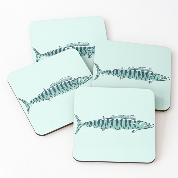 Item preview, Wahoo Fish Artwork designed and sold by madtide.