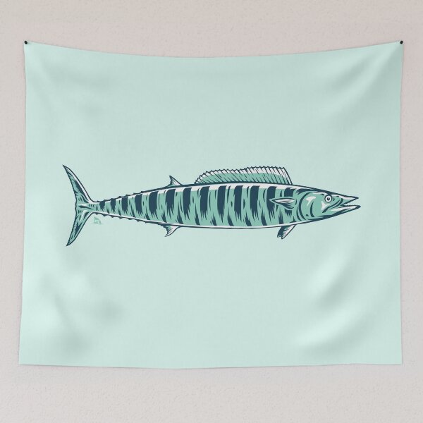 Item preview, Wahoo Fish Artwork designed and sold by madtide.