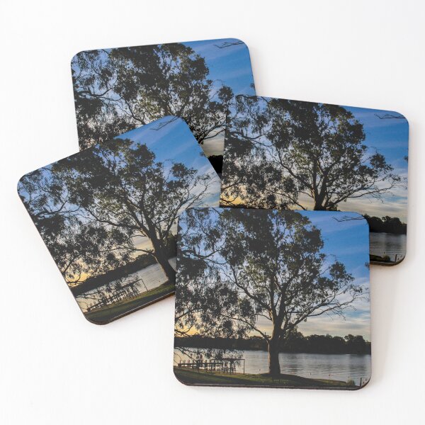 Item preview, River Murray at dusk designed and sold by indiafrankk.