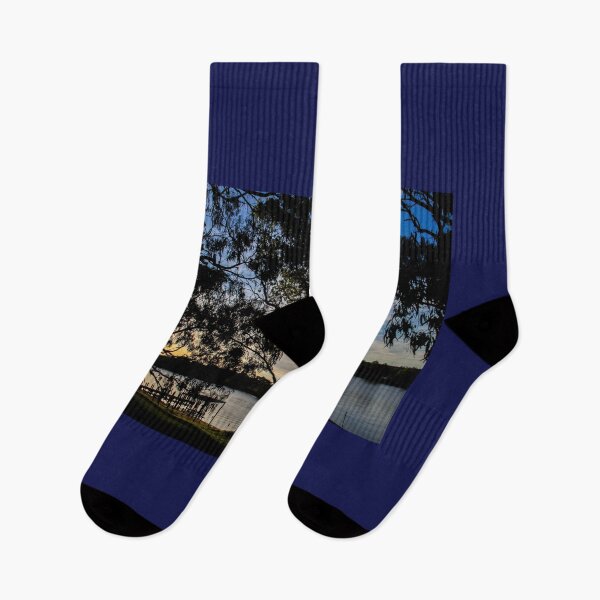 Item preview, River Murray at dusk designed and sold by indiafrankk.