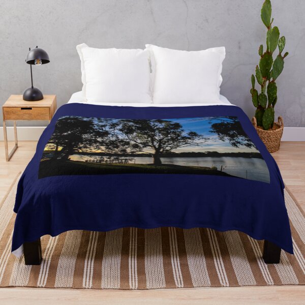 Item preview, River Murray at dusk designed and sold by indiafrankk.