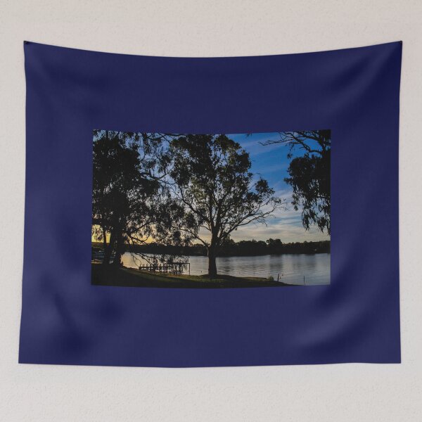 Item preview, River Murray at dusk designed and sold by indiafrankk.
